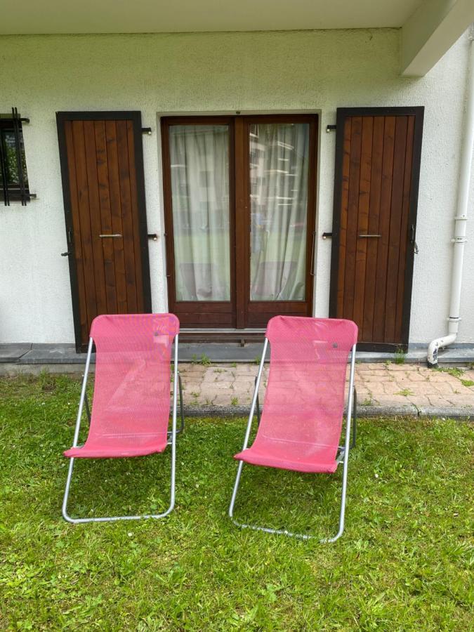 Appartement Style Chalet Avec Grande Terrasse Et Parking Prive Chamonix Eksteriør billede